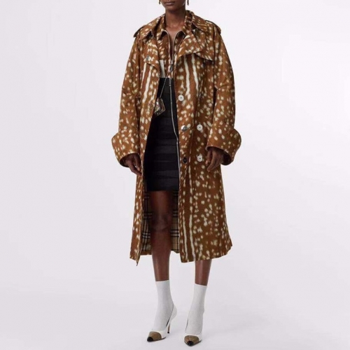 バーバリーバーバリーレディースヴィンテージコットントレンチコートr02303.ベージュ