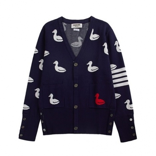 トムブラウントムブラウンメンズストラップネックカーディガンm0627ネイビー