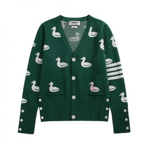 トムブラウントムブラウンメンズストラップネックカーディガンm0628グリーン