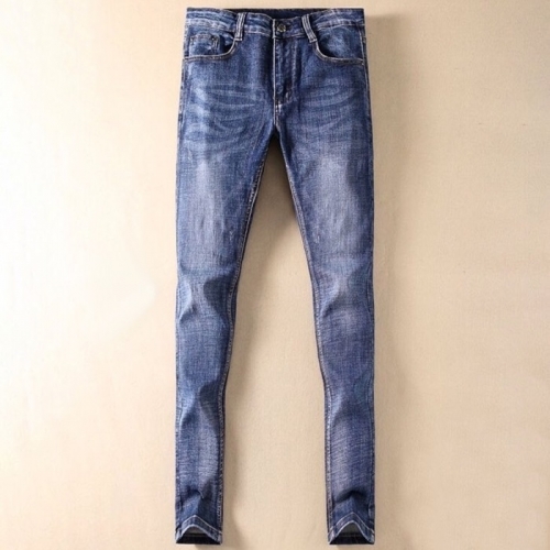 フィリッププレインメンズカジュアルデニムジーンズi0104ブルー