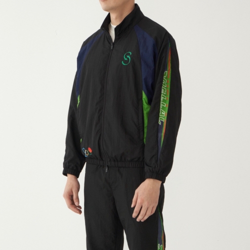 シェラック-メンズカジュアルジップアップジャケットe12