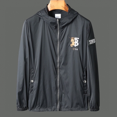 バーバリーバーバリーメンズカジュアルウィンドブレーカージャケットr02367.ブラック