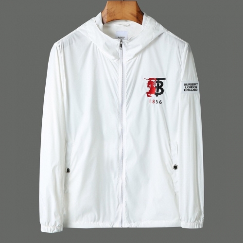 バーバリーバーバリーメンズカジュアルウィンドブレーカージャケットr02368.ホワイト