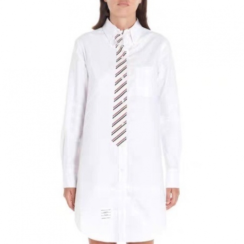 トムブラウンレディースストラップコットンシャツm662