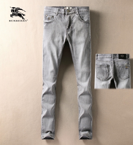バーバリーバーバリーメンズクラシックカジュアルジーンズr02370グレー