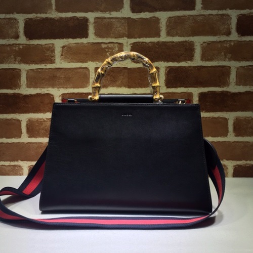 グッチバンブーレディースハンドバッグ453764,B0982,36,ブラック