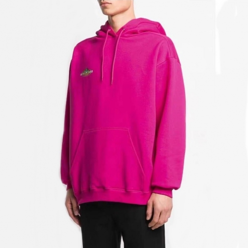 バレンシアガバレンシアガメンズカジュアルコットンフーディr0574ピンク