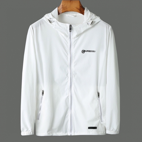 バーバリーバーバリーメンズカジュアルウィンドブレーカージャケットr02387.ホワイト