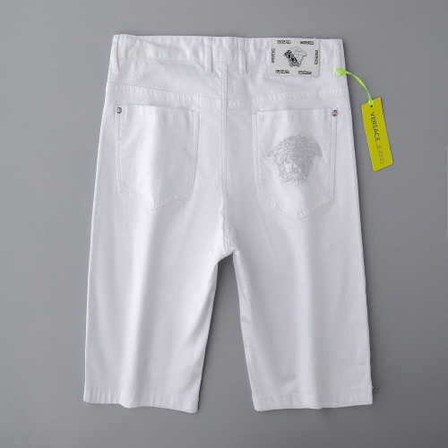 ヴェルサーチェヴェルサーチェメンズカジュアルコットンショートパンツr0583ホワイト