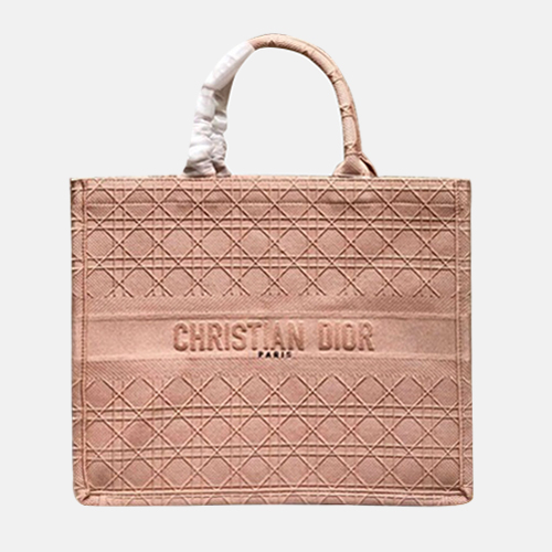 ,ディオールレディースキャンバスブックトートバッグショッパーバッグB0531,,ピンク