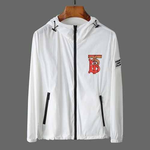 バーバリーバーバリーメンズカジュアルウィンドブレーカージャケットr02409.ホワイト