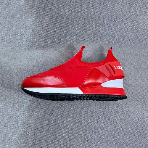 ルイヴィトンユニセックスランニングシューズS1035レッド