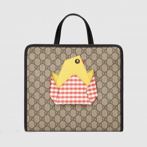 グッチレディーストートバッグショッパーバッグ606192,B1056ブラウン