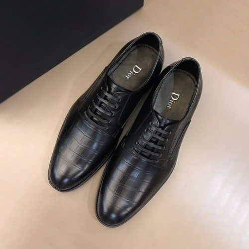ディオールメンズレザーオックスフォードシューズS0188..ブラック