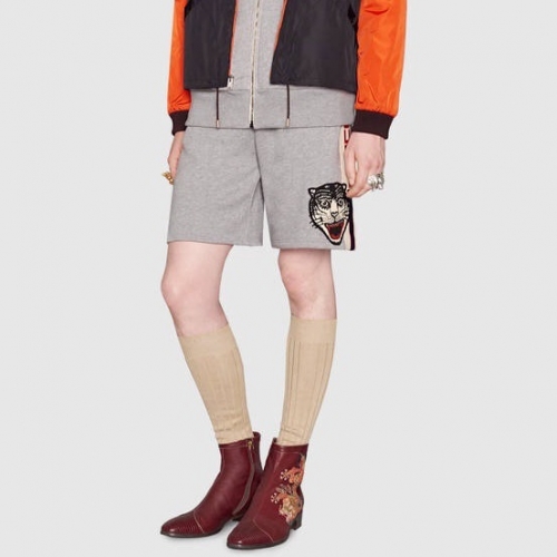 グッチグッチメンズイニシャルカジュアルショートパンツc02655グレー