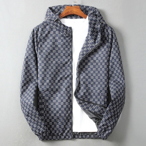 グッチグッチメンズカジュアルジャケットc02657ネイビー