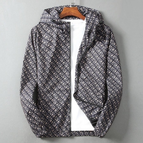 バーバリーバーバリーメンズクラシックカジュアル両面ジャケットr02531ダークグレー