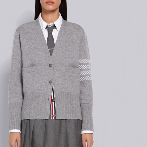 トムブラウントムブラウンメンズストラップネックカーディガンm0697グレー