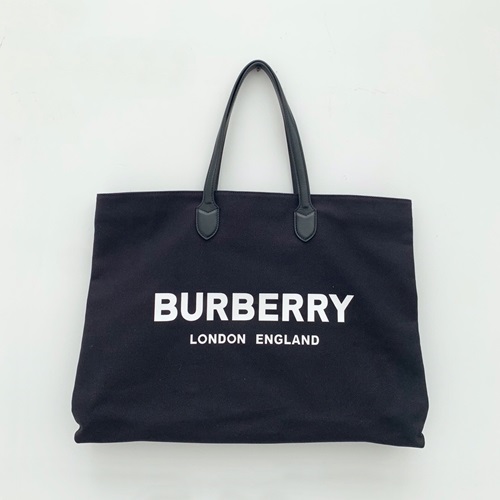 ,57バーバリーレディースキャンバストートバッグショッパーバッグ,B0474,57,ブラック