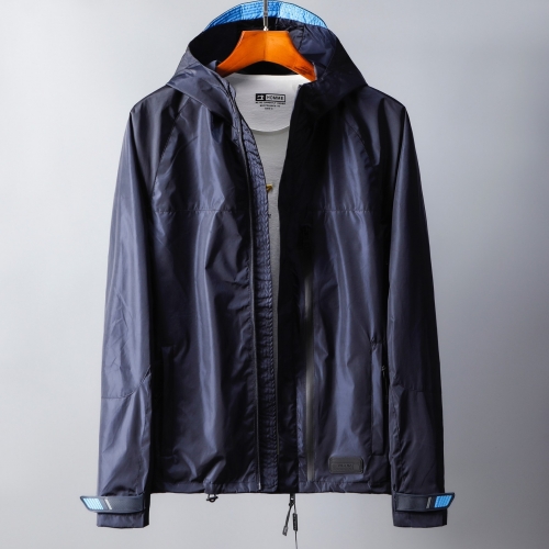 プラダプラダメンズカジュアルジャケットa01033.ネイビー