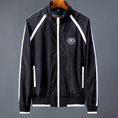 バーバリーバーバリーメンズクラシックカジュアル両面ジャケットr02570.ネイビー