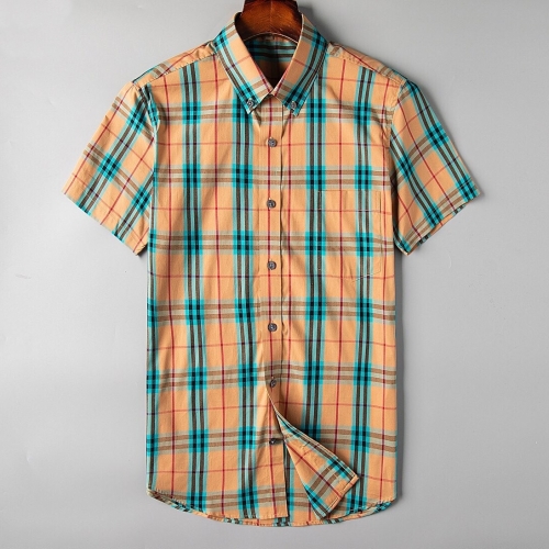 バーバリーバーバリーメンズヴィンテージチェック半袖シャツr02582ベージュ