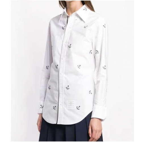 トムブラウンレディースストラップコットンシャツm723