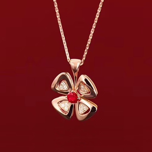 ブルガリレディースネックレスC0016.(イエローゴールド)