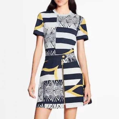 -ルイヴィトンレディーストレンディワンピースu01814ネイビー