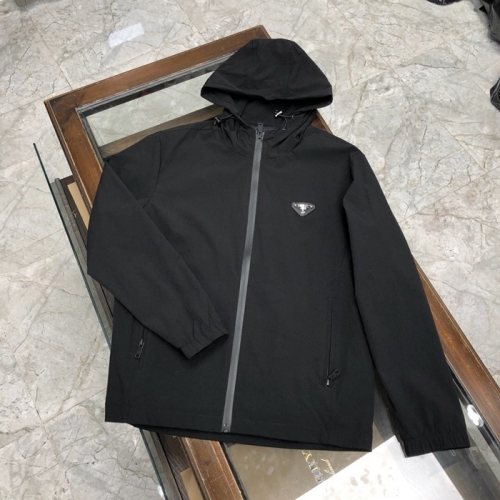 プラダプラダメンズカジュアルジャケットa01038ブラック