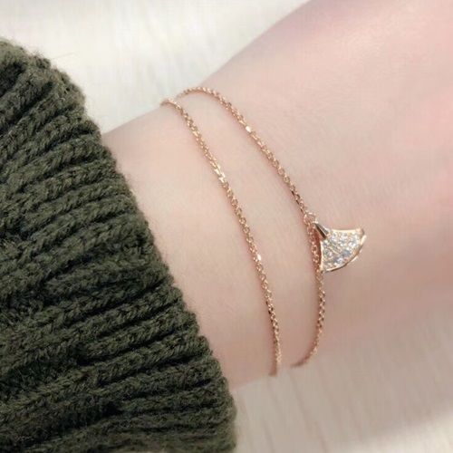 ブルガリレディースブレスレットC0065.(イエローゴールド)