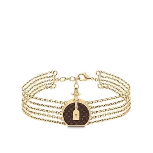 ルイヴィトンレディースブレスレットC0119.(イエローゴールド)