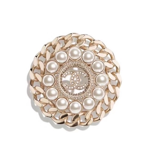 シャネルレディースブローチC0134.(イエローゴールド)