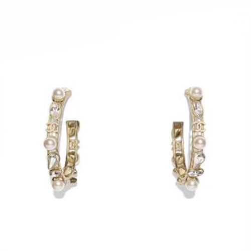 シャネルレディースピアスC0164.(イエローゴールド)