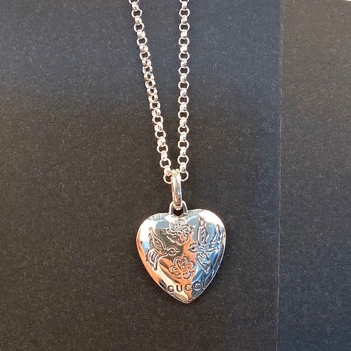 グッチレディースネックレスC0191.(シルバー)