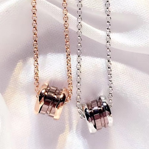 ブルガリレディースネックレスC0192.(ゴールド,シルバー)