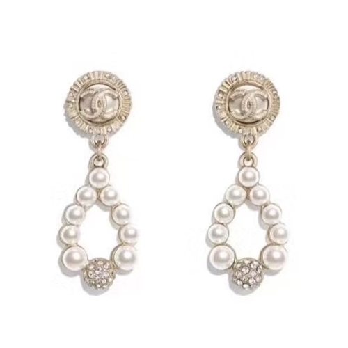 シャネルレディースピアスC0215.(イエローゴールド)