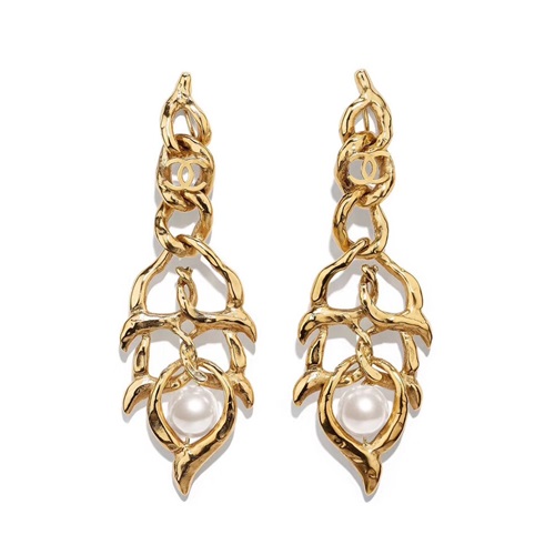 シャネルレディースピアスC0216.(イエローゴールド)