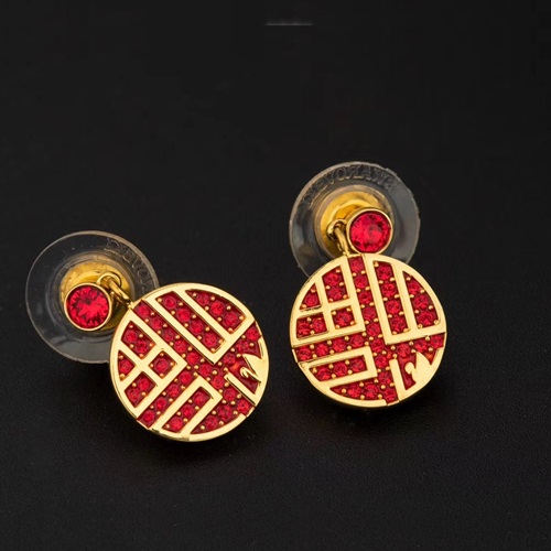 スワロフスキーレディースピアスC0231.(イエローゴールド)