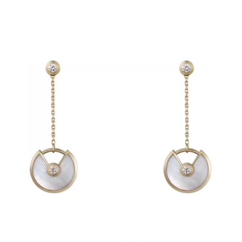 カルティエレディースピアスC0286.(イエローゴールド,ゴールド)