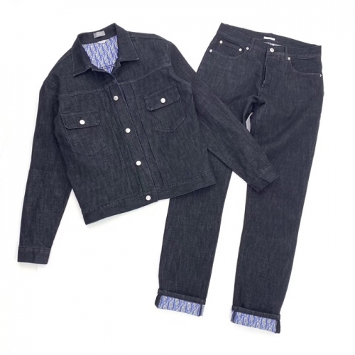 ディオールディオールメンズクラシックカジュアルジーンズo0630ネイビー