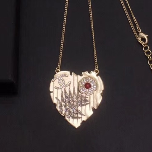 シャネルレディースネックレスC0301.(イエローゴールド)