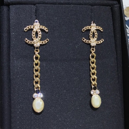 シャネルレディースピアスC0312.(イエローゴールド)