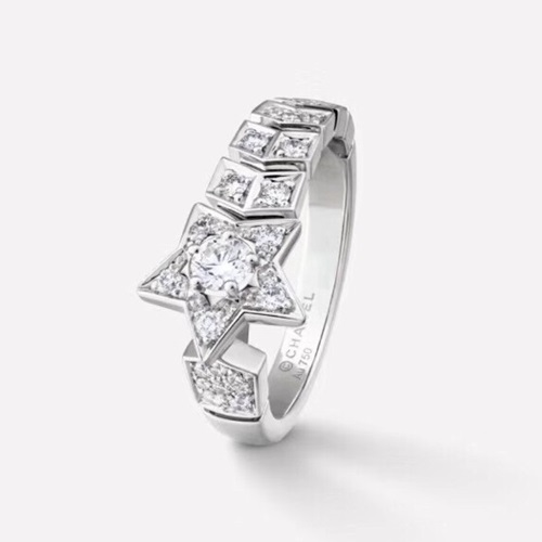 シャネルレディースリングC0366.(シルバー)