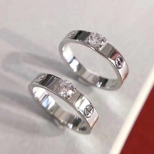 カルティエレディースリングC0392.(ゴールド,シルバー)