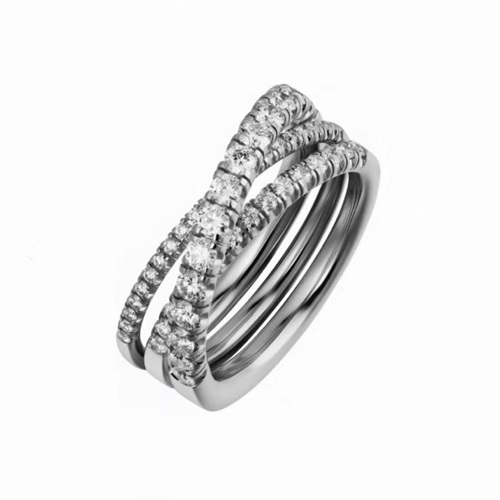 カルティエレディースリングC0398.(シルバー)