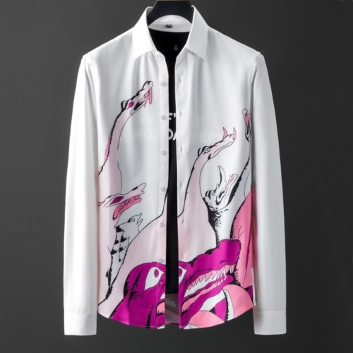 ルイヴィトンルイヴィトンメンズトレンディコットンシャツu01868ホワイト