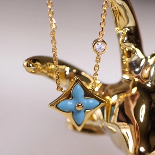 ルイヴィトンレディースネックレスC0418.(イエローゴールド)