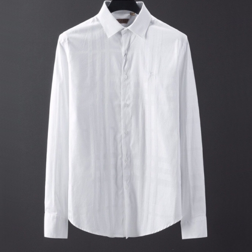 バーバリーバーバリーメンズヴィンテージベーシックコットンシャツr02668ホワイト