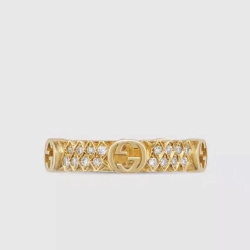 グッチレディースリングC0422.(イエローゴールド)